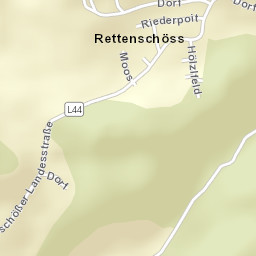 Rettenschöss Street Map