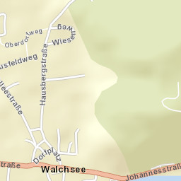 Walchsee Street Map