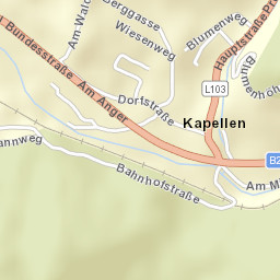 Kapellen Street Map