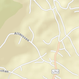 Altaussee Street Map