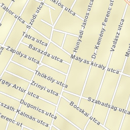 Dunakeszi Street Map
