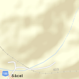Comuna Săcel Street Map