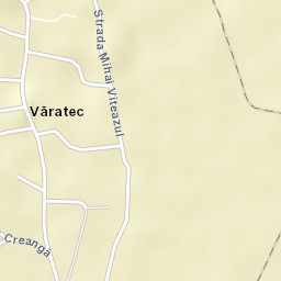 Văratec Street Map