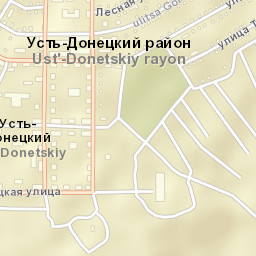 Ust’-Donetskiy Street Map
