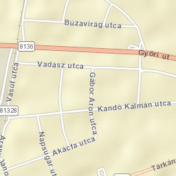 Nagyigmánd Street Map