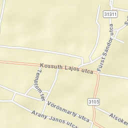 Hévízgyörk Street Map