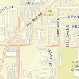 2423-2427 162nd Avenue Northeast, Bellevue Street Map