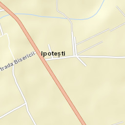 Comuna Ipoteşti Street Map