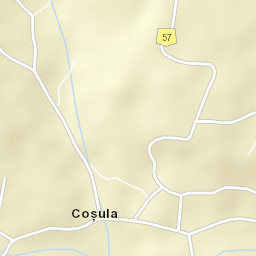 Coșula Street Map