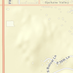 3120 South Mamer Road, Spokane Valley Street Map