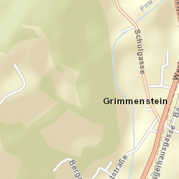 Grimmenstein Street Map