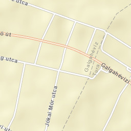 Galgahévíz Street Map