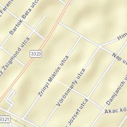Balmazújváros Street Map