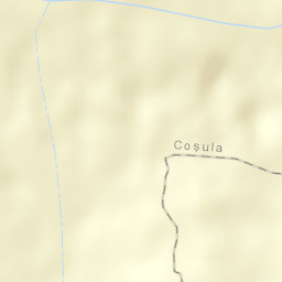 Comuna Coşula Street Map