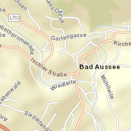 Bad Aussee Street Map