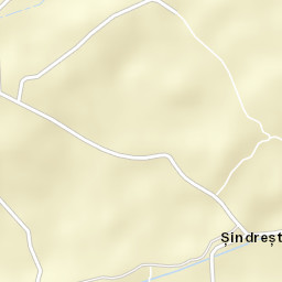 Șindrești Street Map