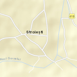 Stroiești Street Map