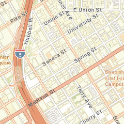 City of Seattle, Wa, Us Street Map