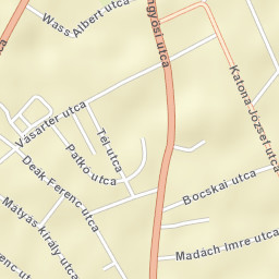 Heves Street Map