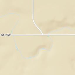 1301 69th Avenue Northwest, Garrison, ND Street Map