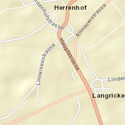 Langrickenbach Street Map
