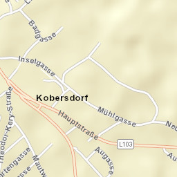 Kobersdorf Street Map