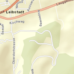 Leibstadt Street Map