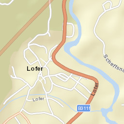 Lofer Street Map