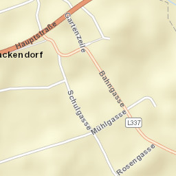 Lackendorf Street Map