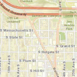 2101 22nd Avenue South, Seattle, WA Street Map