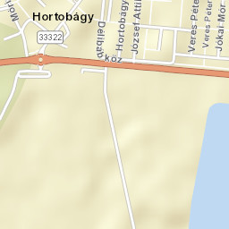 Hortobágy Street Map
