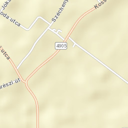 Nyírmártonfalva Street Map