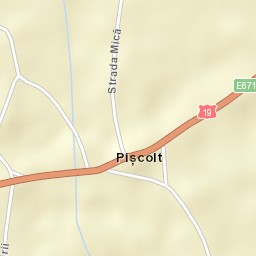 Pişcolt Street Map