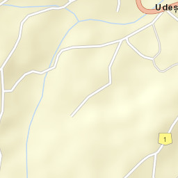 Comuna Udeşti Street Map