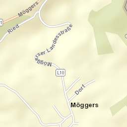 Möggers Street Map