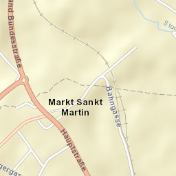 Markt Sankt Martin Street Map