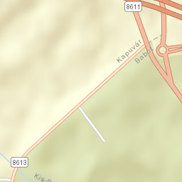 Kapuvári Járás Street Map