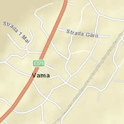 Comuna Vama Street Map