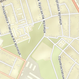 Orikhiv Street Map