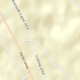 Szákszend Street Map