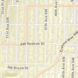 4715 SW Alaska St, Seattle, WA 98116 Street Map