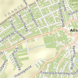 Allschwil Street Map