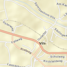 Vils Street Map
