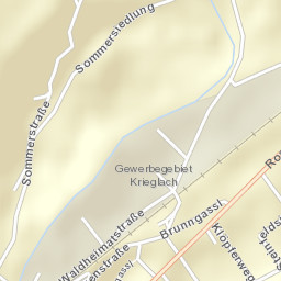 Krieglach Street Map
