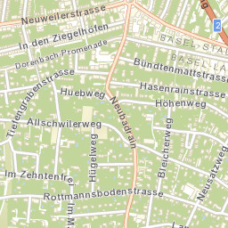 Binningen Street Map