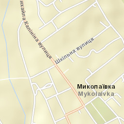 Mykolayivka Street Map