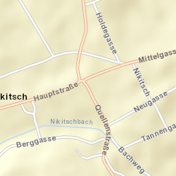 Nikitsch Street Map