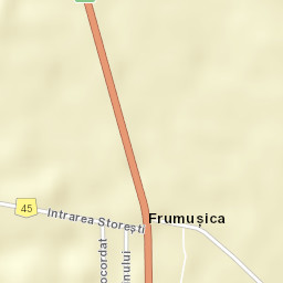 Frumuşica Street Map