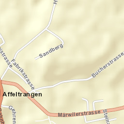 Affeltrangen Street Map