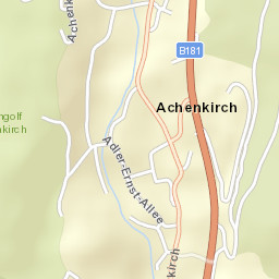 Achenkirch Street Map